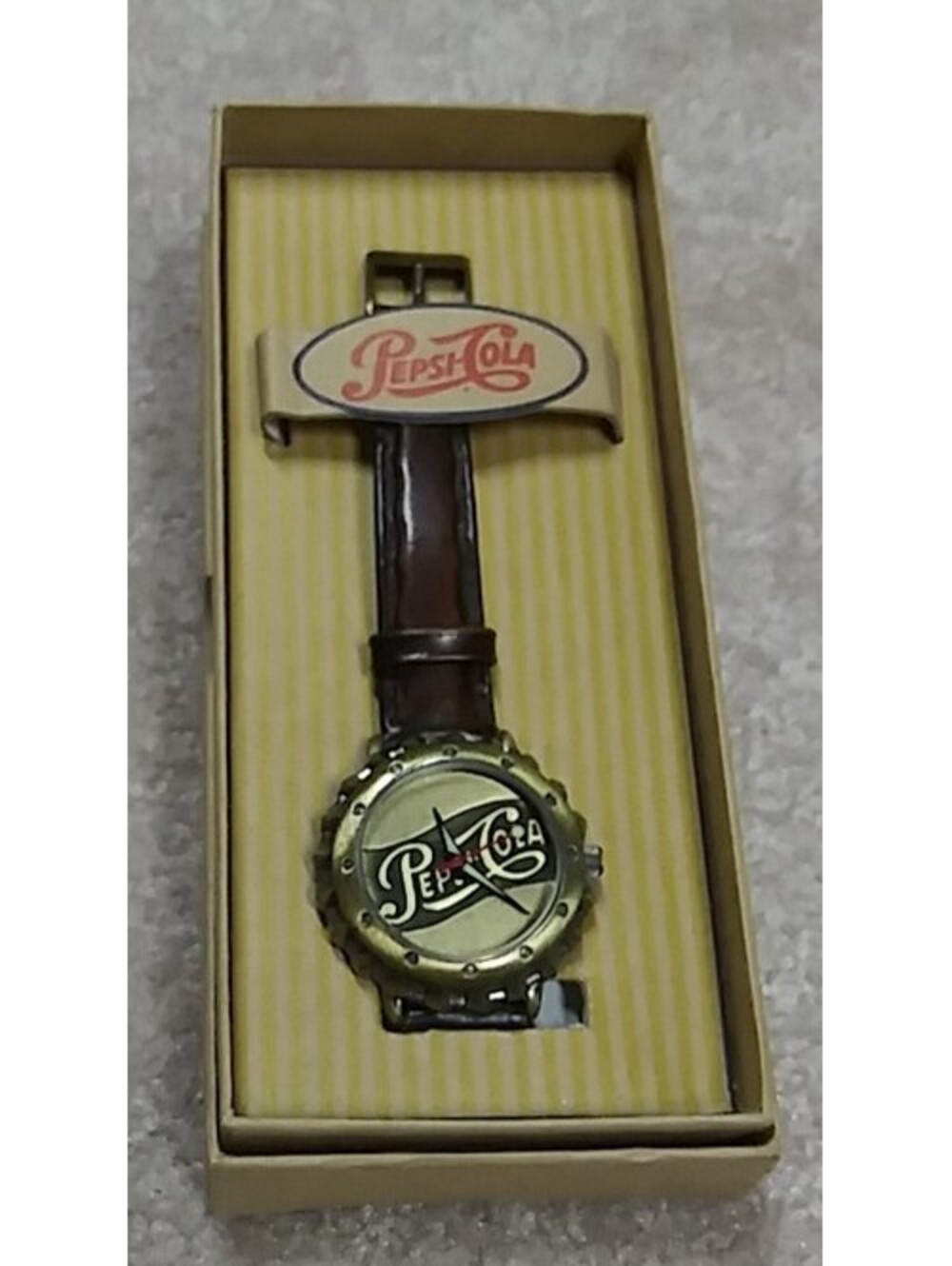 PEPSI COLA WRIST WATCH - NEW IN BOX